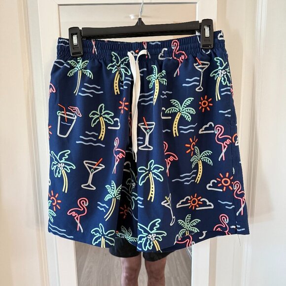 Chubbies Swimshorts Size Medium 7" Inseam Color Blue - Picture 2 of 5